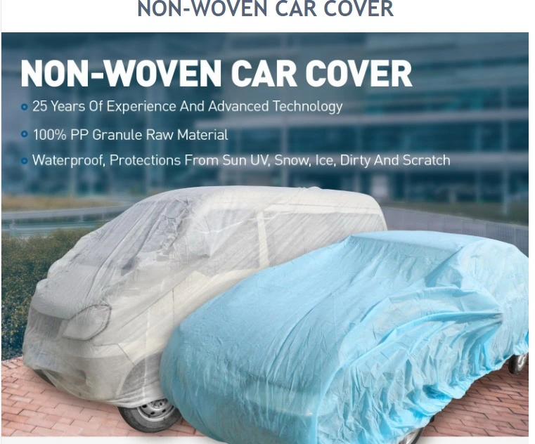 High Quality Scratchproof Anti-Dust Black Satin Surface Stretchable Car Cover
