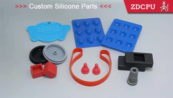 High Quality Manufacturer Compression Molding Silicone Rubber Molded Part
