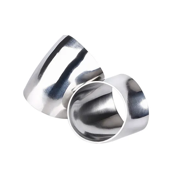Stainless Steel 45° Weld Elbow Pipe Fittings Car Accessories Exhaust Tube Bends 