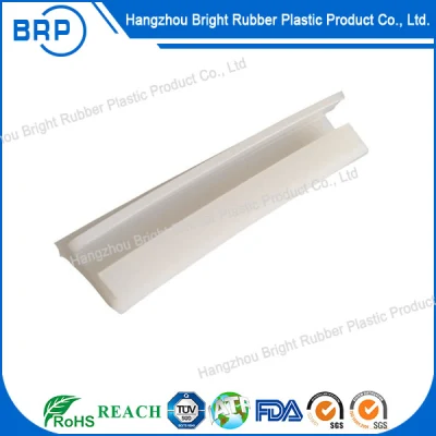 Lu Shape Transparent Silicone Sealing Strip Automotive Rubber Anti
