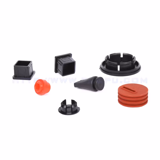 Custom Items High Pressure Nylon Pipe Plug / Plastic Protective Caps / Round Pipe End Cap