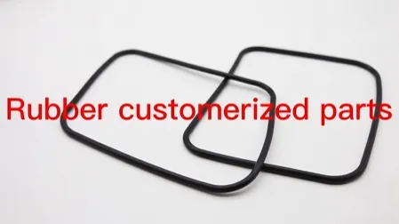 Molded Products and Parts FKM Rubber Part. NBR Rubber High Quality Customize Silicone Black Moulding Nonstandard Rubber Gasket 